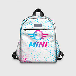 Детский рюкзак Mini neon gradient style, цвет: 3D-принт