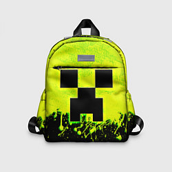 Детский рюкзак Creeper neon, цвет: 3D-принт