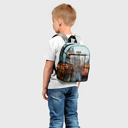 Детский рюкзак В Питере дождь, цвет: 3D-принт — фото 2