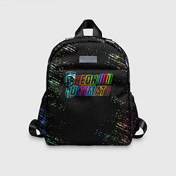 Детский рюкзак Minecraft neon ultimate, цвет: 3D-принт