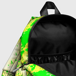 Детский рюкзак Minecraft creeper green, цвет: 3D-принт — фото 2