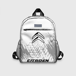 Детский рюкзак Citroen speed шины на светлом: символ, надпись, цвет: 3D-принт