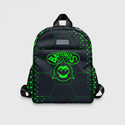 Детский рюкзак Battletoads Абстракция соты, цвет: 3D-принт