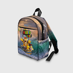 Детский рюкзак Принцесса Персик на корабле Боузера - Super Mario, цвет: 3D-принт — фото 2