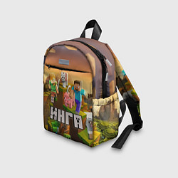 Детский рюкзак Инга Minecraft, цвет: 3D-принт — фото 2