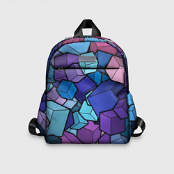 Детский рюкзак Цветные кубы, цвет: 3D-принт