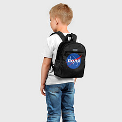 Детский рюкзак Поля Наса космос, цвет: 3D-принт — фото 2