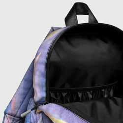 Детский рюкзак Акварельная абстракция перья Жар-птицы, цвет: 3D-принт — фото 2