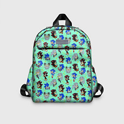 Детский рюкзак Ежик Соник и его друзья, цвет: 3D-принт