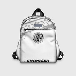 Детский рюкзак Chrysler speed шины на светлом: символ, надпись, цвет: 3D-принт
