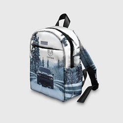 Детский рюкзак Dodge in winter forest, цвет: 3D-принт — фото 2