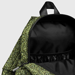 Детский рюкзак Армейская форма мелкий пиксель, цвет: 3D-принт — фото 2