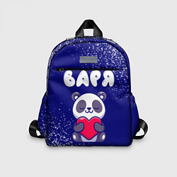 Детский рюкзак Варя панда с сердечком, цвет: 3D-принт