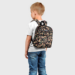 Детский рюкзак Камуфляж Woodland, цвет: 3D-принт — фото 2