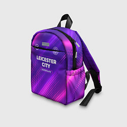 Детский рюкзак Leicester City legendary sport grunge, цвет: 3D-принт — фото 2