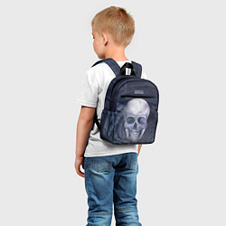 Детский рюкзак Большой череп, цвет: 3D-принт — фото 2