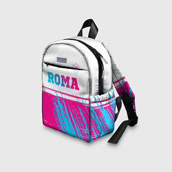 Детский рюкзак Roma neon gradient style: символ сверху, цвет: 3D-принт — фото 2