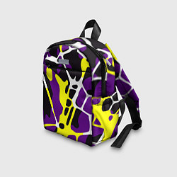 Детский рюкзак Яркие пятнистые узоры, цвет: 3D-принт — фото 2