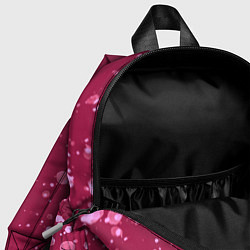 Детский рюкзак Текстура Розовый взрыв, цвет: 3D-принт — фото 2