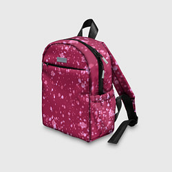 Детский рюкзак Текстура Розовый взрыв, цвет: 3D-принт — фото 2