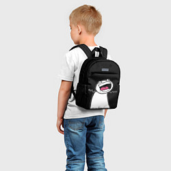 Детский рюкзак Йолло - Мемные стикеры, цвет: 3D-принт — фото 2