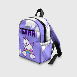 Детский рюкзак Валя кошка единорожка, цвет: 3D-принт — фото 2