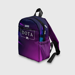 Детский рюкзак Dota gaming champion: рамка с лого и джойстиком на, цвет: 3D-принт — фото 2