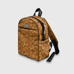 Детский рюкзак Пробковое дерево - текстура, цвет: 3D-принт — фото 2