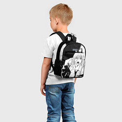Детский рюкзак Возмущенная Пауэр - Человек бензопила, цвет: 3D-принт — фото 2