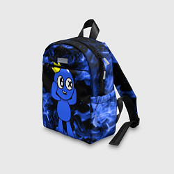 Детский рюкзак Роблокс: Синий огонь, цвет: 3D-принт — фото 2