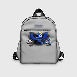 Детский рюкзак Синий и Хагги Вагги, цвет: 3D-принт