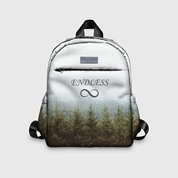 Детский рюкзак Бесконечный лес, цвет: 3D-принт