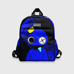 Детский рюкзак Радужные друзья: улыбчивый Синий, цвет: 3D-принт