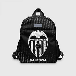 Детский рюкзак Valencia с потертостями на темном фоне, цвет: 3D-принт