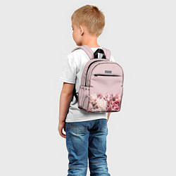 Детский рюкзак Нежные розовые цветы в букете, цвет: 3D-принт — фото 2
