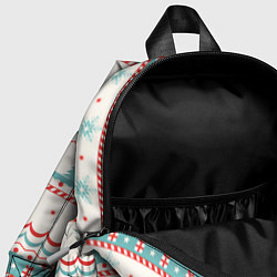 Детский рюкзак Новогодний свитер, но без оленей, цвет: 3D-принт — фото 2