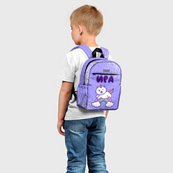Детский рюкзак Ира кошка единорожка, цвет: 3D-принт — фото 2