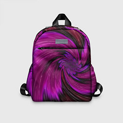 Детский рюкзак Фиолетовый вихрь, цвет: 3D-принт