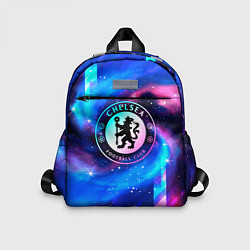 Детский рюкзак Chelsea неоновый космос, цвет: 3D-принт