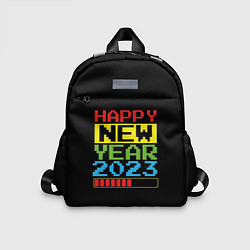 Детский рюкзак Новый год 2023 загрузка, цвет: 3D-принт