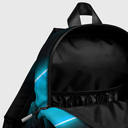 Детский рюкзак Toyota неоновые лампы, цвет: 3D-принт — фото 2