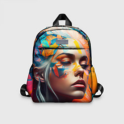 Детский рюкзак Фантастическая девушка, цвет: 3D-принт