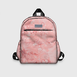 Детский рюкзак Розовые волны, цвет: 3D-принт