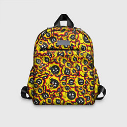 Детский рюкзак Serious Sam logo pattern, цвет: 3D-принт