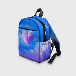 Детский рюкзак Облако в форме сердца, цвет: 3D-принт — фото 2