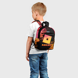 Детский рюкзак Roblox logo gradient, цвет: 3D-принт — фото 2