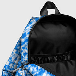 Детский рюкзак Абстрактные облака - текстура, цвет: 3D-принт — фото 2