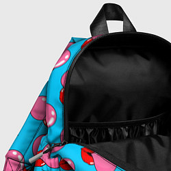 Детский рюкзак Губы с жвачкой, цвет: 3D-принт — фото 2