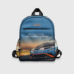 Детский рюкзак Lamborghini Huracan STO - car racing