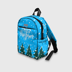 Детский рюкзак Merry christmas - Ёлочки, цвет: 3D-принт — фото 2